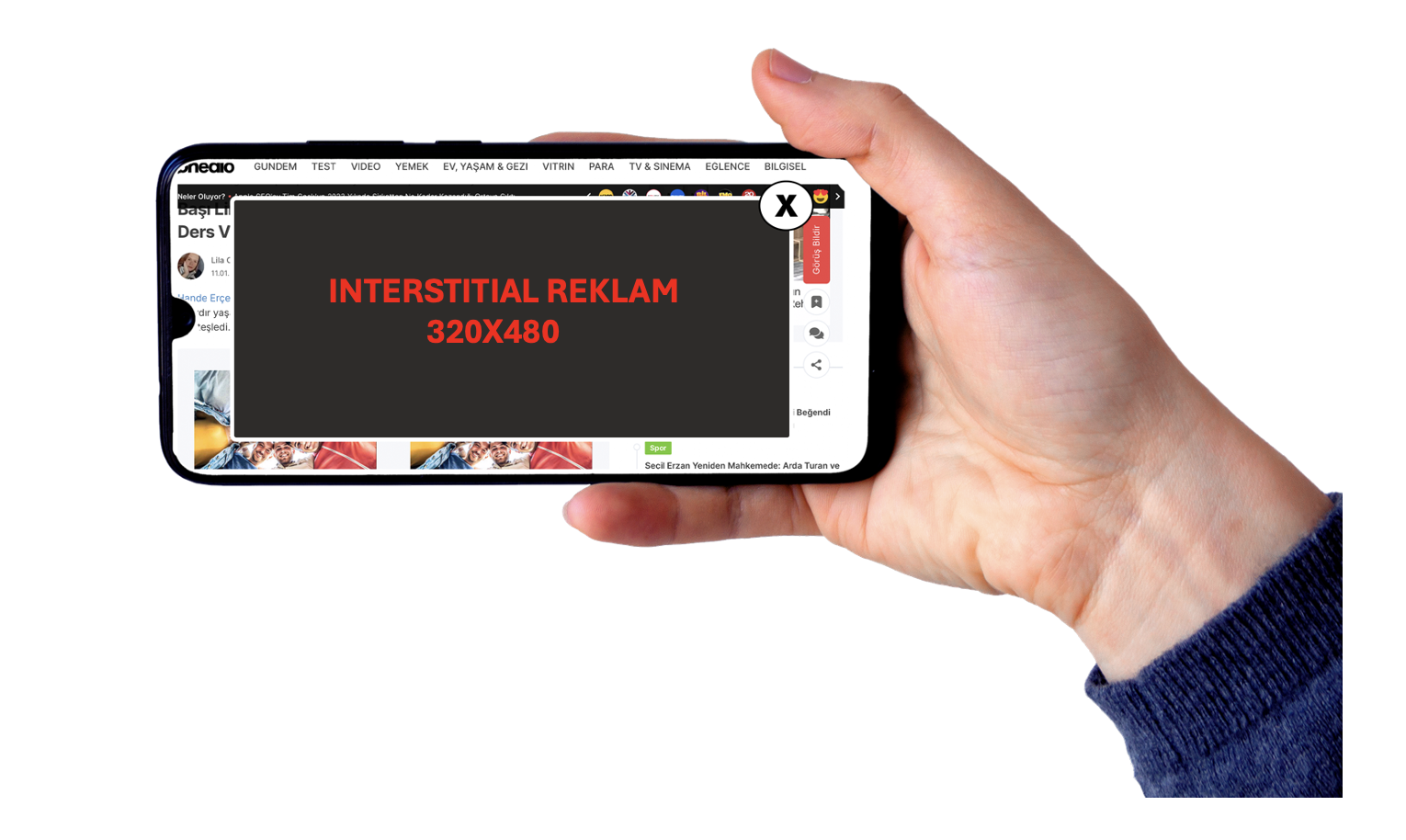 ONEDİO INTERSTITAL REKLAM PAKETİ