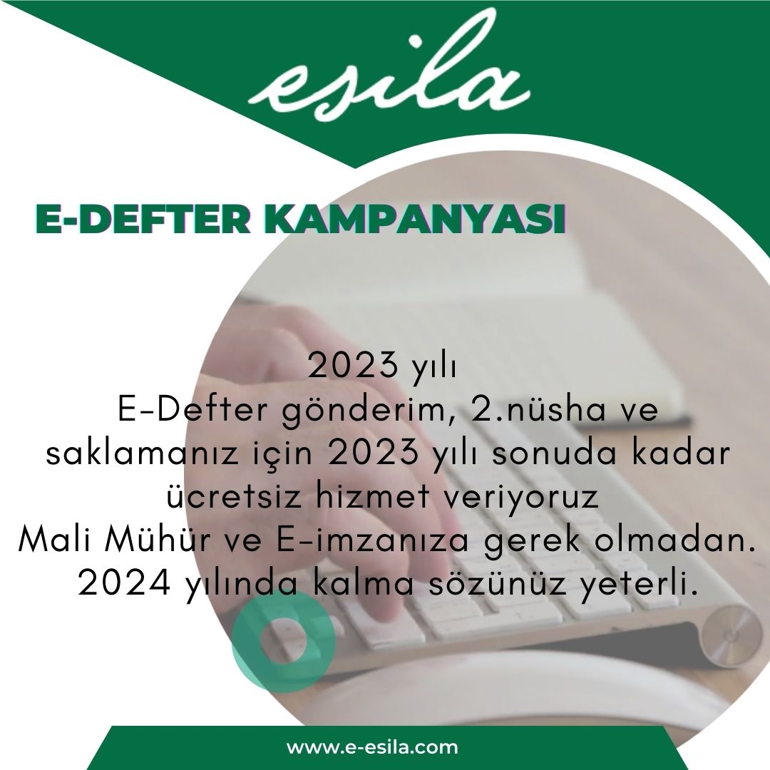 E-Defter ve E-Defter Saklama