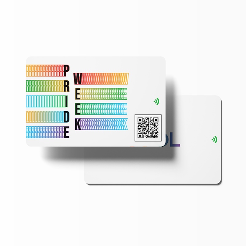 Pride Dual NFC ve QR Kodlu Cool Dijital Kartvizit