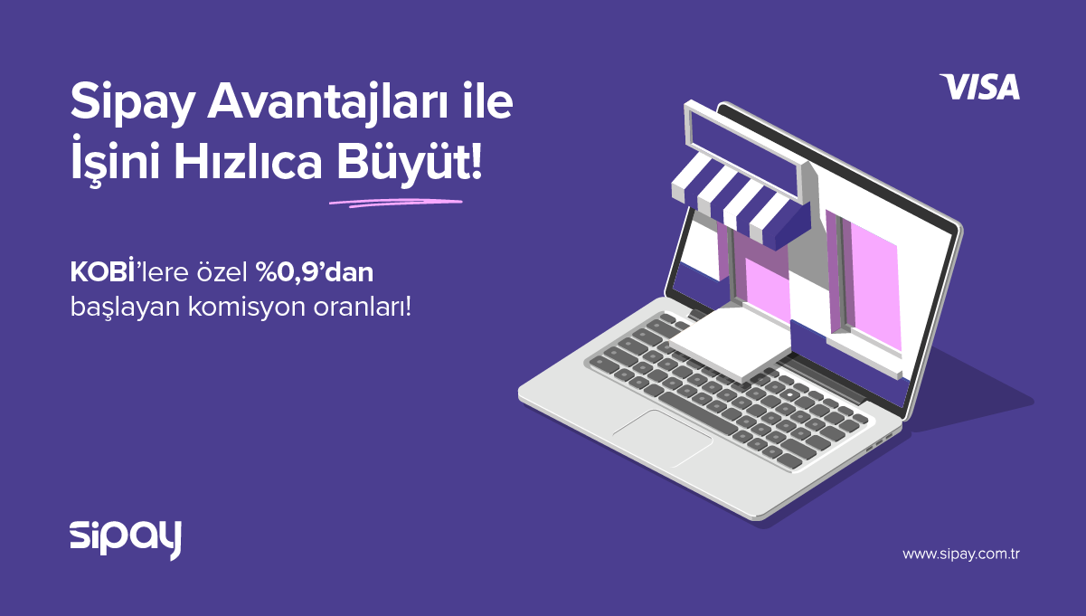 Sipay ile kolayca ödeme alın, işinizi hızlıca büyütün.